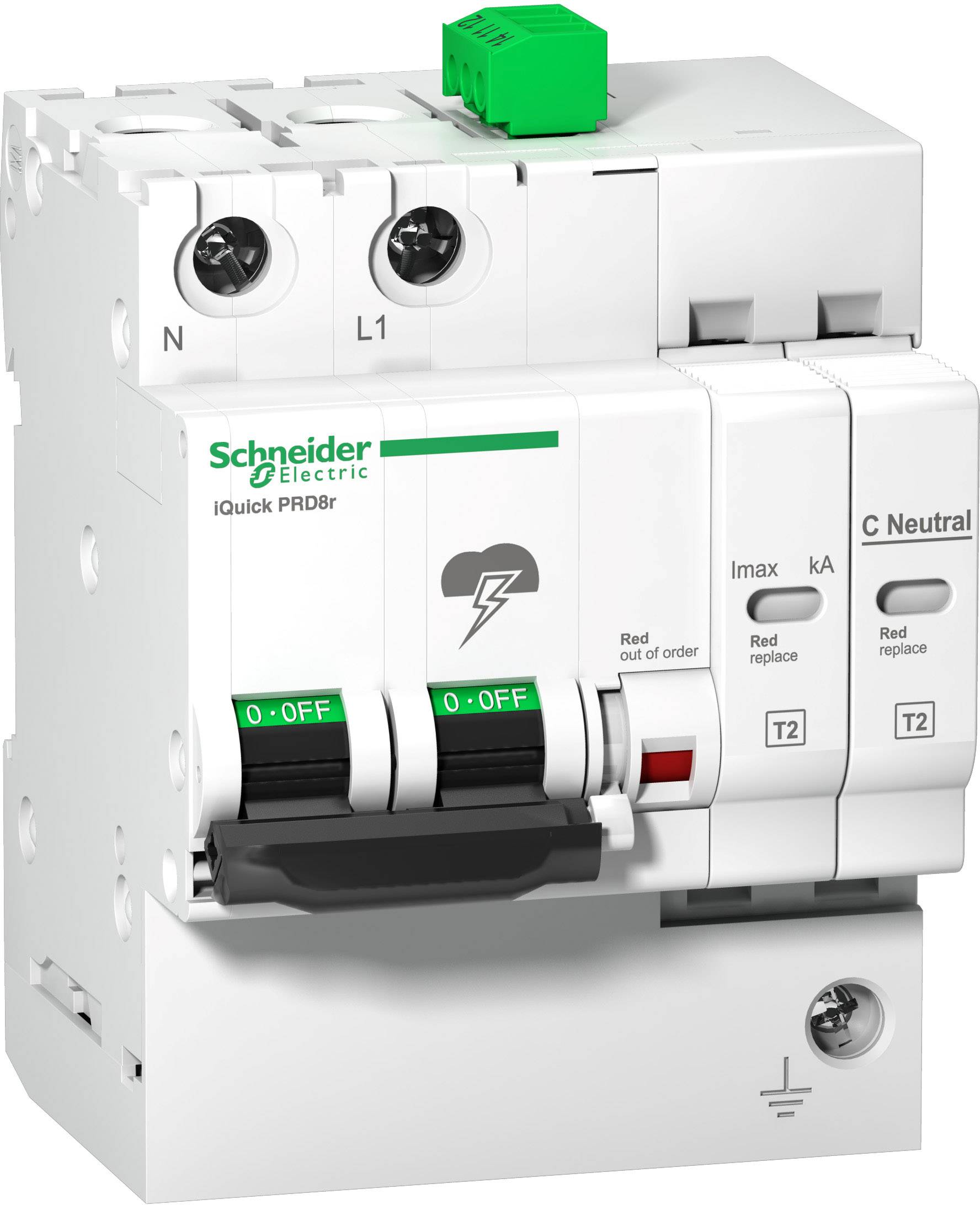 Schneider Electric A9L16295 A9L16295 Överspänningsskydd-avledare 1 st