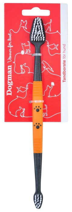 Dogman Hundtandborste Dubbel